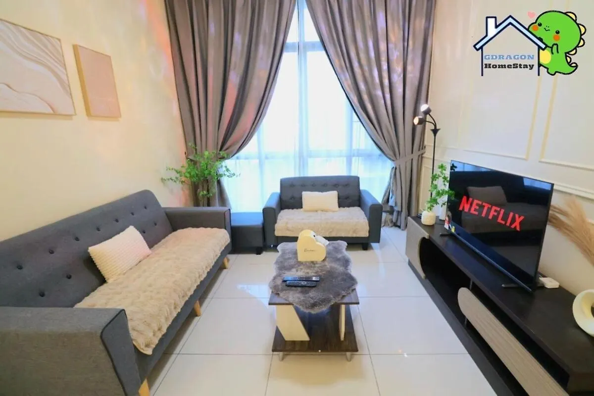 Appartement Setia Sky88 3-Bedroom Unit By Gdragon Homestay Johor Bahru