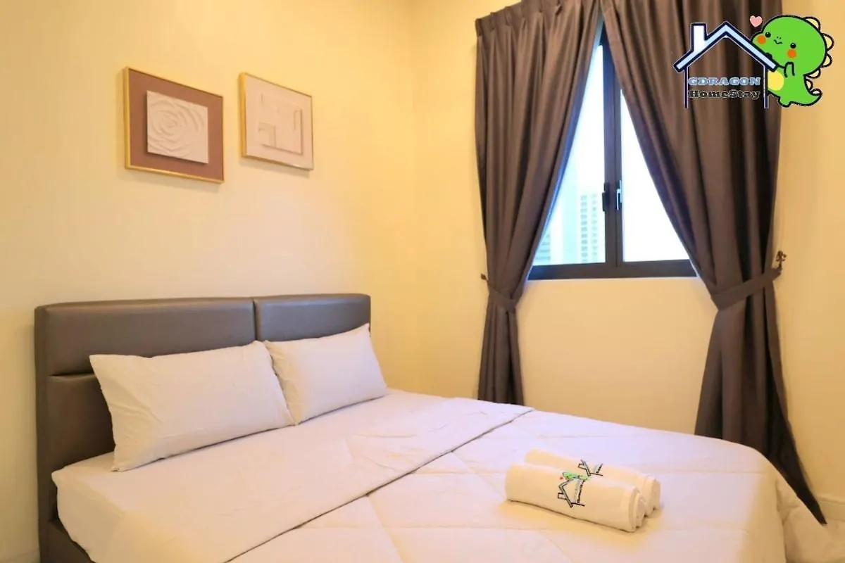 Setia Sky88 3-Bedroom Unit By Gdragon Homestay Johor Bahru Appartement