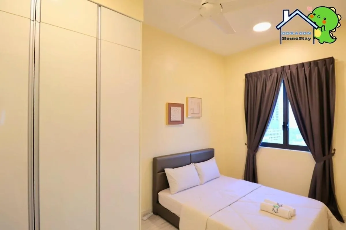 Appartement Setia Sky88 3-Bedroom Unit By Gdragon Homestay Johor Bahru Maleisië