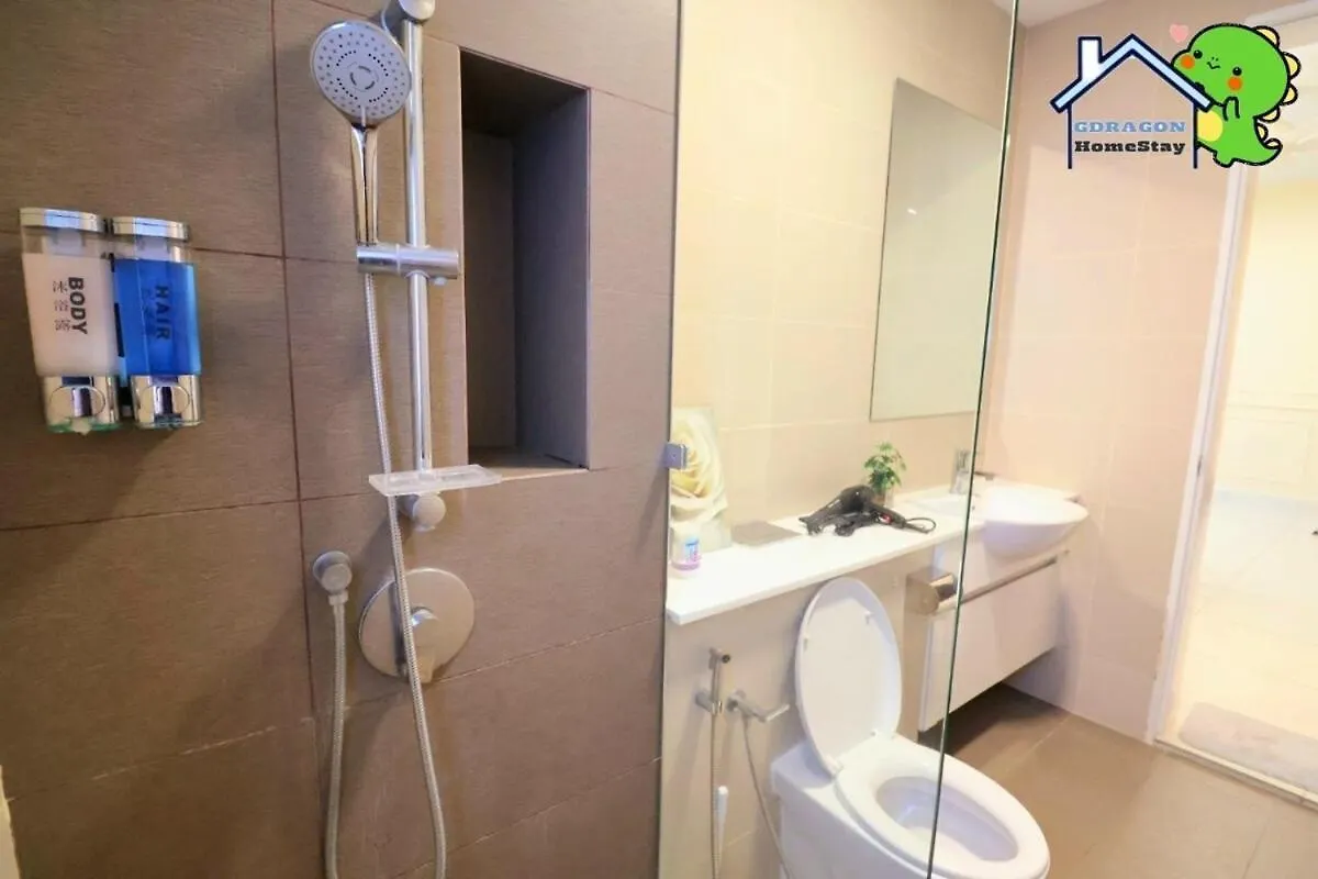 Setia Sky88 3-Bedroom Unit By Gdragon Homestay Johor Bahru 0*,