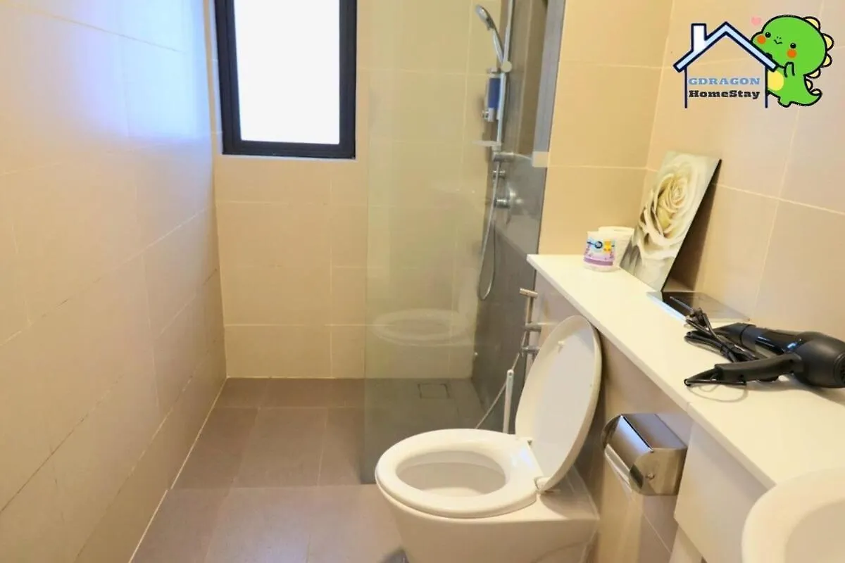 Setia Sky88 3-Bedroom Unit By Gdragon Homestay Johor Bahru Appartement