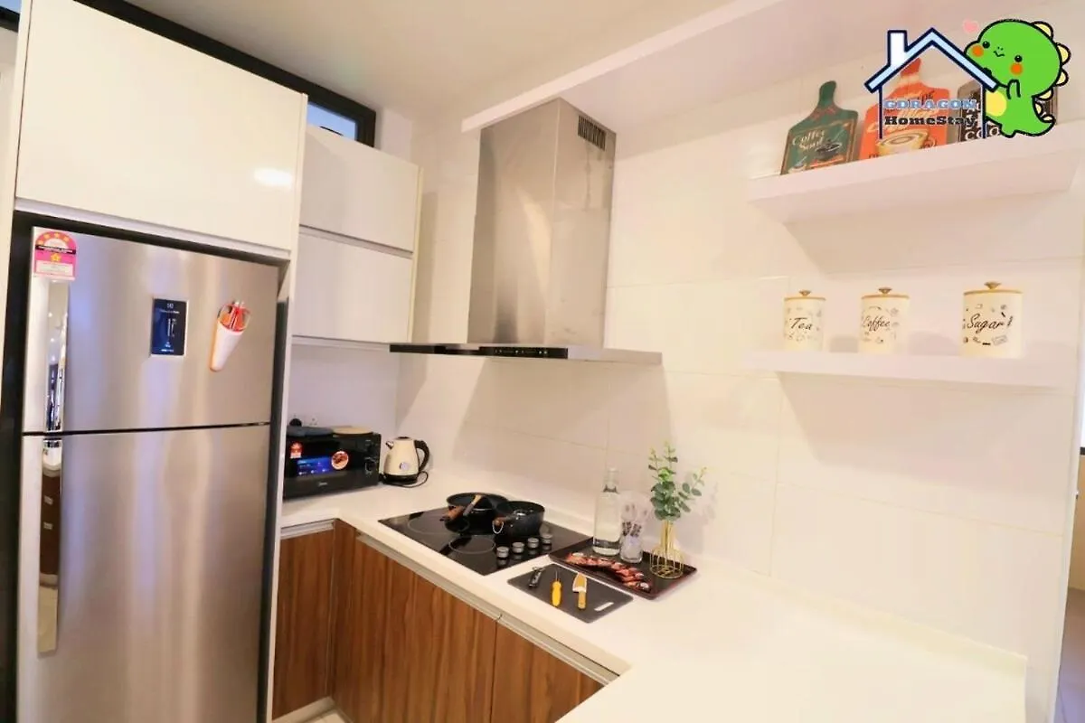 Setia Sky88 3-Bedroom Unit By Gdragon Homestay Johor Bahru Appartement