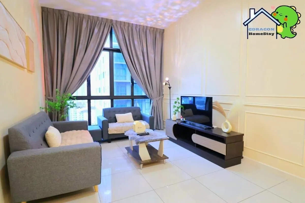 Setia Sky88 3-Bedroom Unit By Gdragon Homestay Johor Bahru