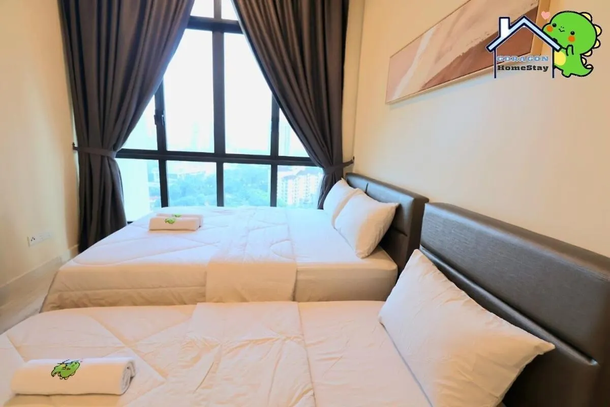 Appartement Setia Sky88 3-Bedroom Unit By Gdragon Homestay Johor Bahru
