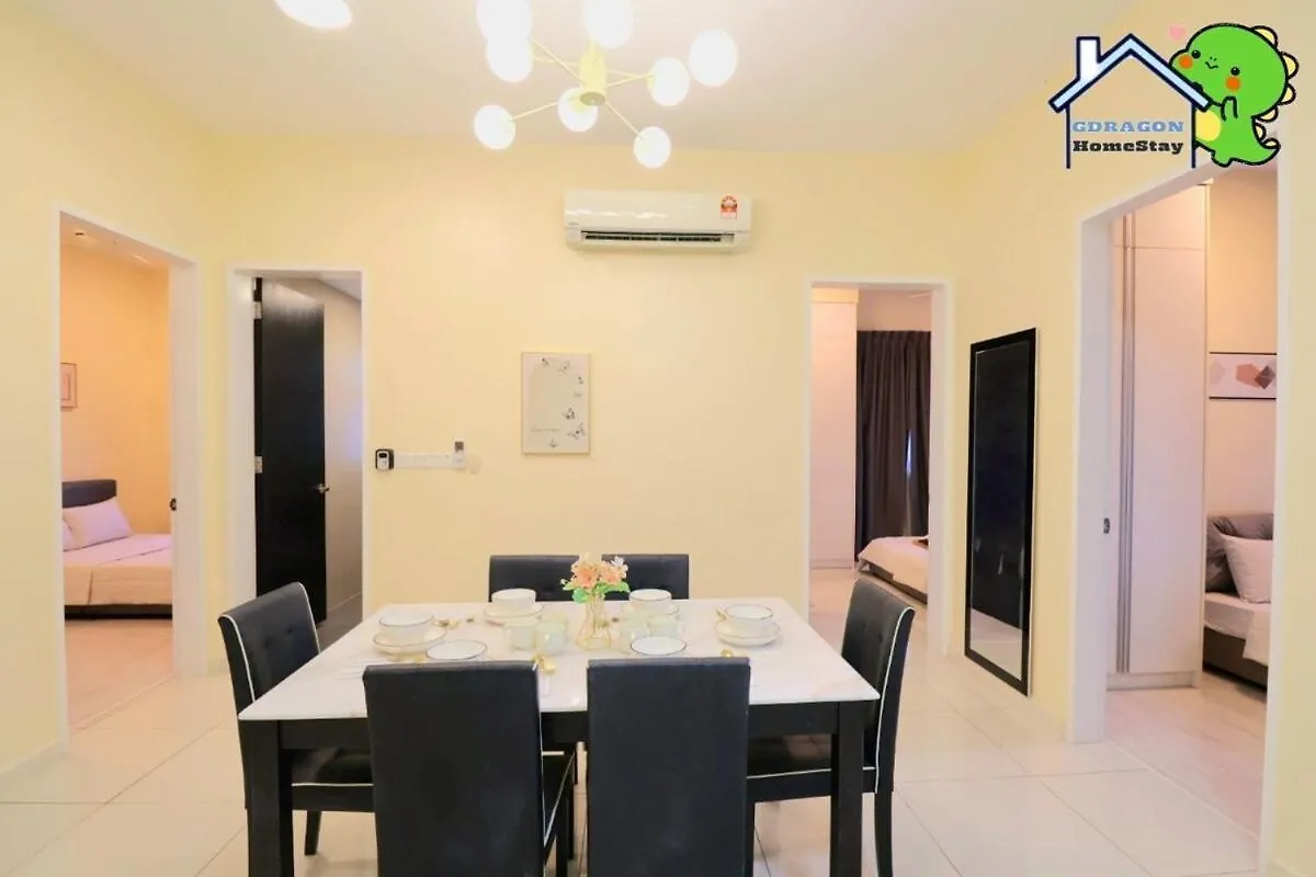 Setia Sky88 3-Bedroom Unit By Gdragon Homestay Johor Bahru 0*,