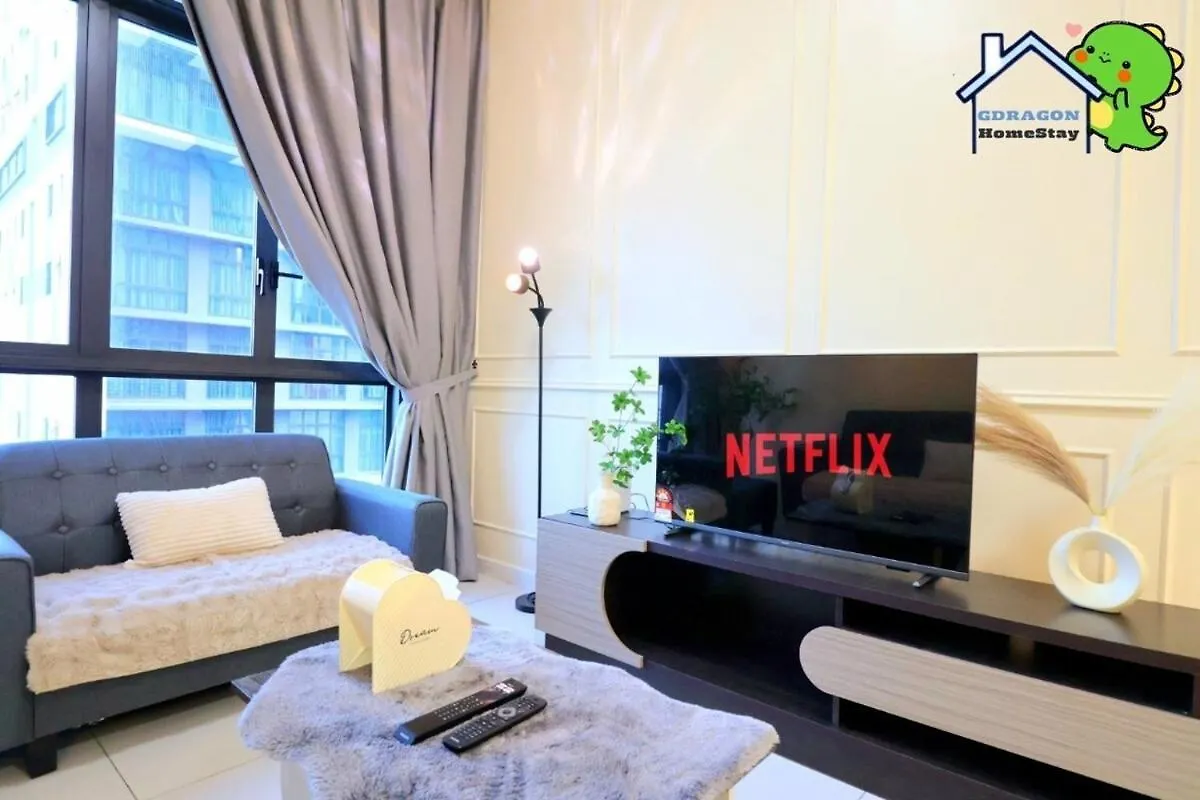 Appartement Setia Sky88 3-Bedroom Unit By Gdragon Homestay Johor Bahru