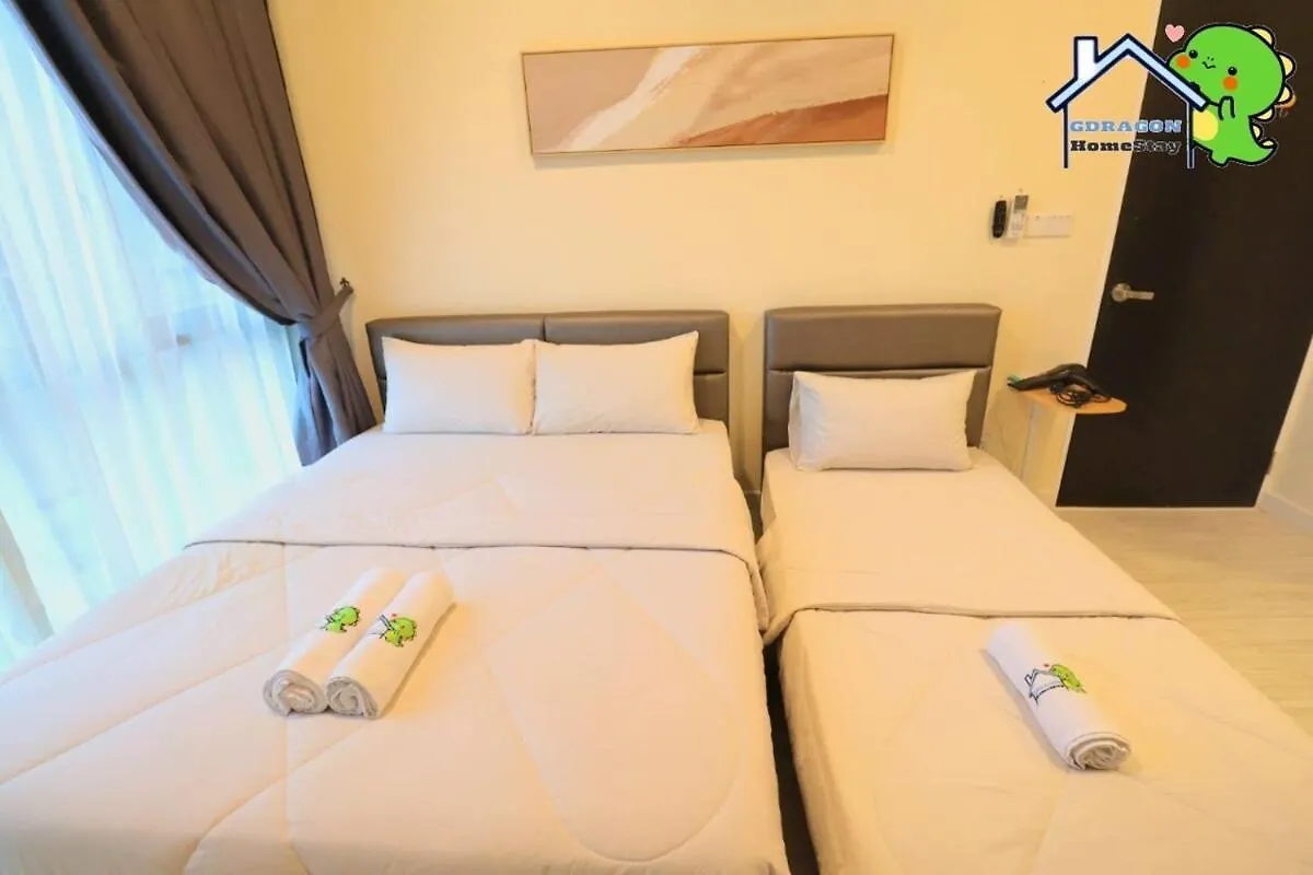 Setia Sky88 3-Bedroom Unit By Gdragon Homestay Johor Bahru 0*,