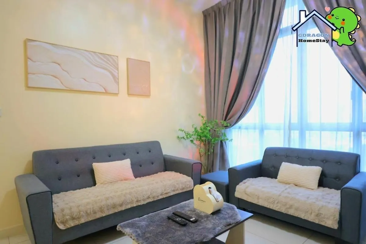 Setia Sky88 3-Bedroom Unit By Gdragon Homestay Johor Bahru Maleisië